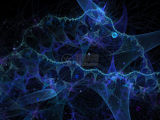 高品质的数码化高品质在垃圾邮件中以抽象的神奇银河活力数字化绘画星星渲染紫色星云天空电脑力量图片
