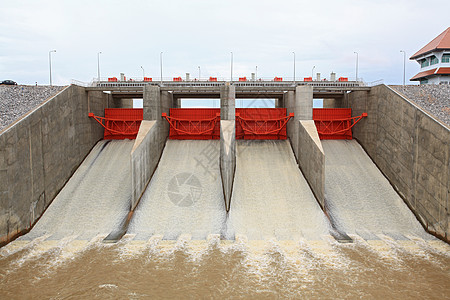 水门大坝活力力量流动水电洪水环境巡航发电机游客水库图片