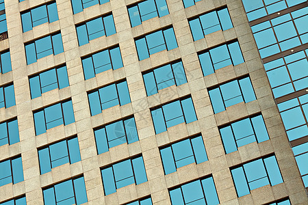 办公室摩天大楼总部黑色白色工作中心蓝色市中心玻璃城市图片