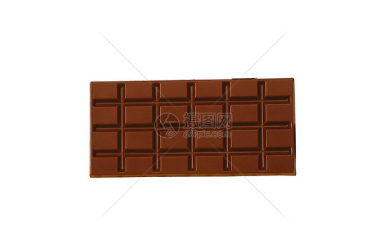 白色背景的深色巧克力条卡片诱惑滴水巧克力美食漩涡糖果可可宏观饮食图片