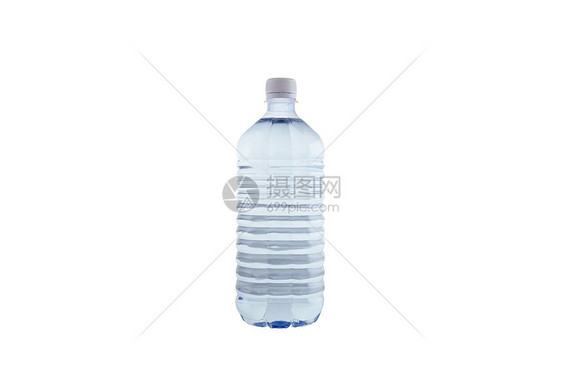 白底隔离于白色背景的瓶装水矿物水合物塑料食物液体飞沫口渴茶点补水生活图片