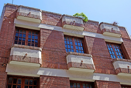 旧住宅楼 科斯塔布拉瓦 洛莱特德马 西班牙图片