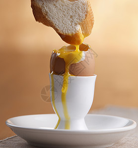 早餐选择性面包菜肴蛋类焦点褐色食物棕色沸腾图片