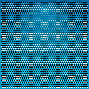 蓝色金属抽象背景插图( B)图片