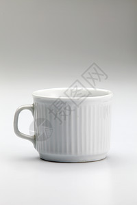 杯子团体陶瓷水平咖啡用具白色厨房宏观图片