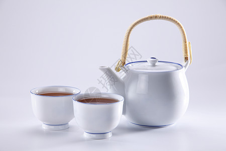 茶茶壶制品茶叶传统白色文化阴影陶器黏土食物陶瓷图片