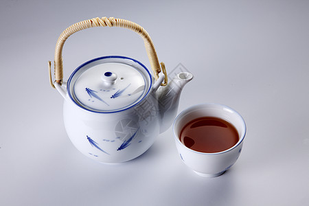 东方茶壶陶瓷陶器传统文化艺术制品阴影杯子工艺食物图片