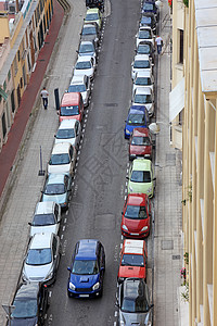 尼斯市的小街小街 法国 欧罗普图片