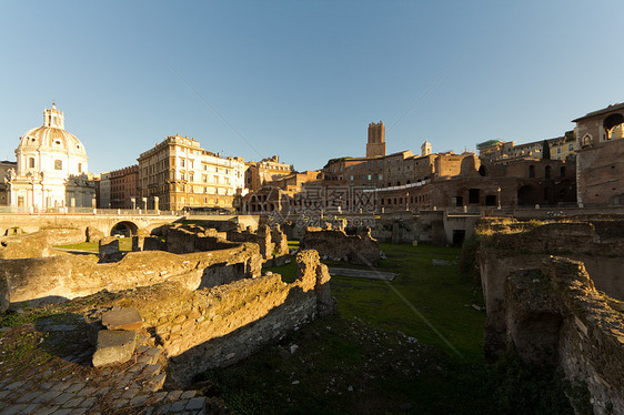 古罗马废墟旅游目的地建筑学建筑外观广场城镇纪念碑石头结构图片