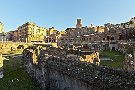 古罗马废墟外观建筑游客建筑学纪念碑结构旅游石头目的地地方图片