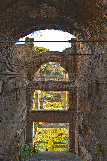 古罗马废墟广场城镇结构游客石头目的地建筑学地方外观建筑图片