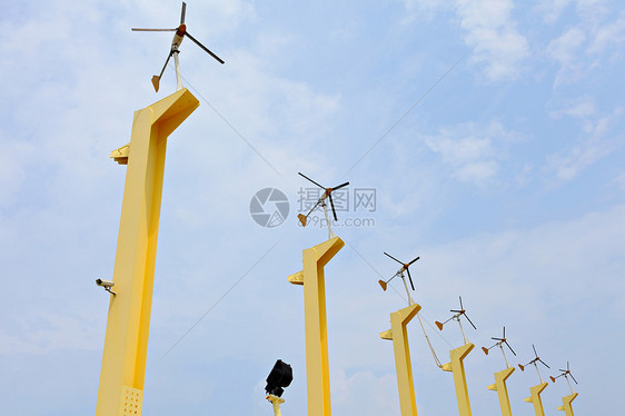风能能源技术活力农场绿色涡轮机乡村山坡工业车削微风峡谷图片