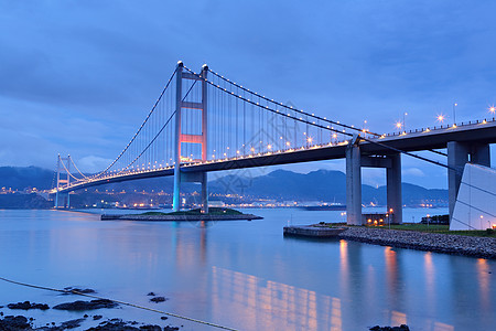 香港清马桥运输场景曲线建筑交通速度运动旅行辉光汽车图片