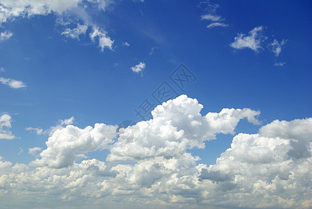 天空蓝色墙纸白色天气气候天堂青色图片