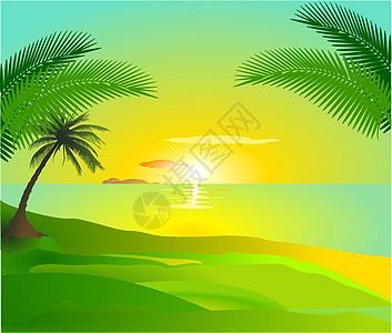 热带热带日落旅行冲浪海洋天堂阳光假期旅游太阳海岸日出图片