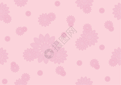 粉红色花朵的无缝模式永恒风格装饰衣服红色纺织品艺术墙纸优雅粉色图片