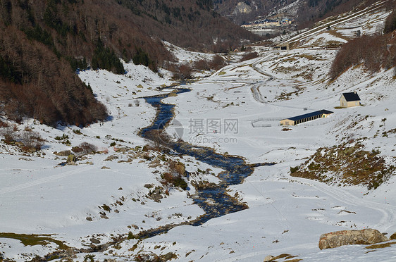 大西洋比利牛斯群岛奥索河谷景观图片