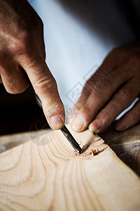工匠的手精神木头浮雕爱好敬业热情工具雕刻工艺工作图片