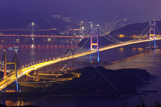 香港清马桥曲线景观市中心街道海洋运动运输场景交通建筑图片