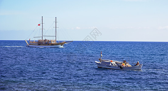 土耳其 游艇和渔船考察图片