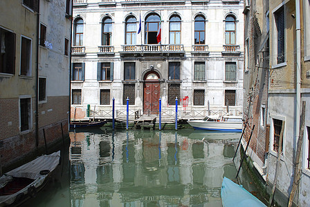 威尼斯历史性建筑学场景房子历史建筑地标假期旅游游客图片