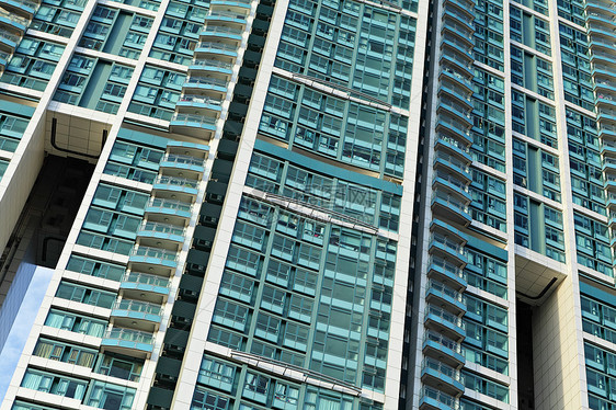 拥挤的公寓街区窗户房屋高层投资摩天大楼多层高楼城市生活建筑图片