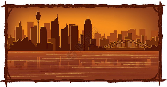 澳大利亚悉尼天线景观城市办公室支撑市中心旅行地标建筑橙子摩天大楼图片