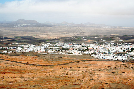 兰萨罗特岛 地貌旅游潜艇全景村庄指南海滩山脉假期火山图片