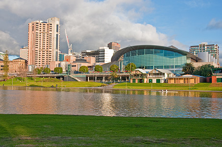 Adelaide市中心习俗天空中心城市公园建筑学建筑风景景观娱乐图片