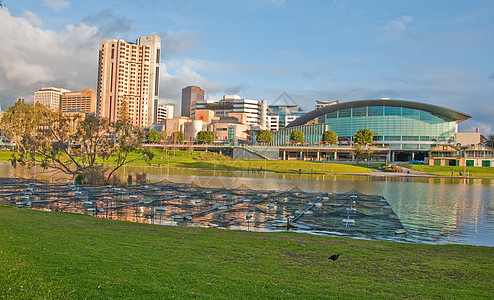 Adelaide市中心风景城市景观公园娱乐习俗天空中心建筑学建筑图片