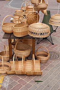 工制作的 Wicker 物品图片