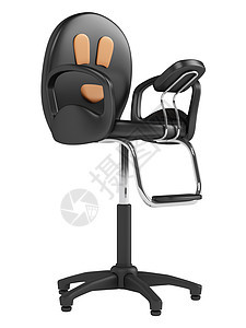 黑发美发沙龙椅护理合金工作室金属座位魅力家具装饰发型椅子图片