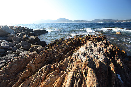 海岩岩石场景团体海洋植物风暴热带溪流海岸宏观海滩图片