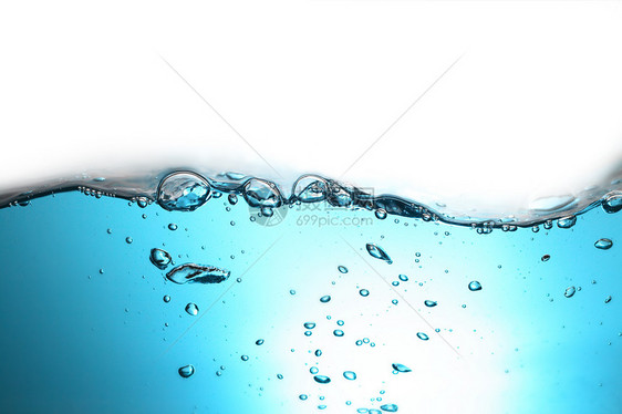 带泡沫的淡水宏观玻璃摄影药品墙纸速度蓝色波纹液体水滴图片