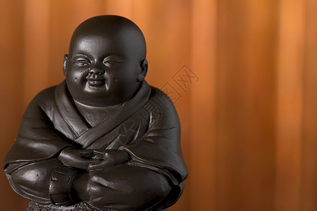 小佛祖信仰雕像佛教徒寺庙塑像精神文化背景图片