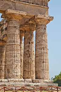 帕埃斯图姆神庙意大利渡槽柱子帝国世界宗教城市海王星地标地区废墟图片