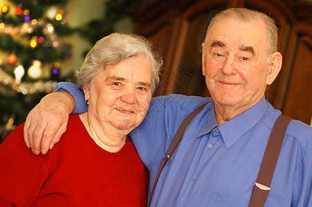 老年幸福夫妇男人退休家庭皮肤祖父母妻子微笑奶奶祖母祖父图片