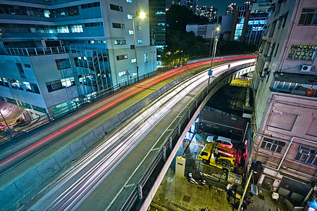 桥和城的夜间天空街道天际日落商业城市建筑学夜生活建筑景观图片