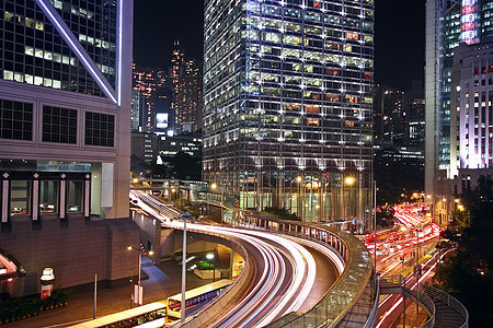 市中心交通流量办公室景观建筑运动都市城市蓝色摩天大楼市中心地标图片
