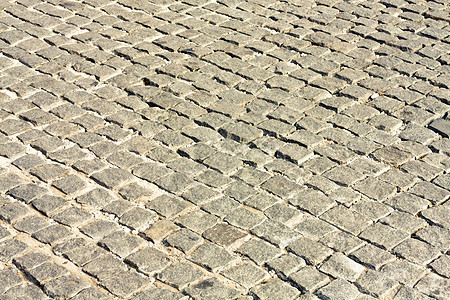 人行道石头灰色鹅卵石街道路面瓷砖建造材料地面小路图片