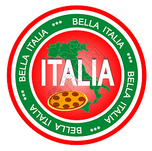 意大利徽章背景图片
