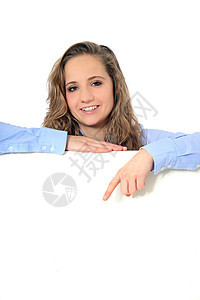 广告手指白色手势微笑蓝图青少年女性草稿女士动力图片
