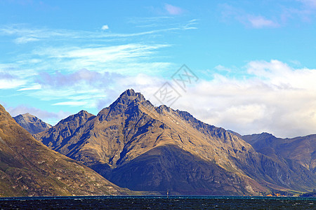 新西兰山地景观和湖景新西兰图片