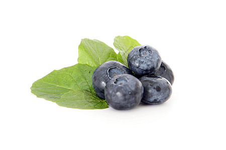 蓝莓健康食物水果营养饮食白色维生素图片