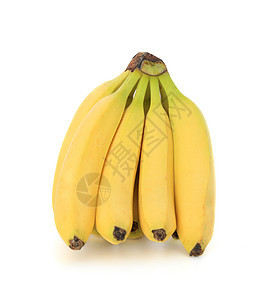 香蕉水果营养健康食物维生素饮食白色图片