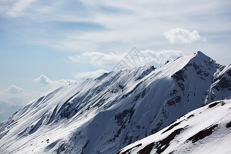山上有高山活动阳光全景冰川顶峰岩石旅游旅行风景冻结图片