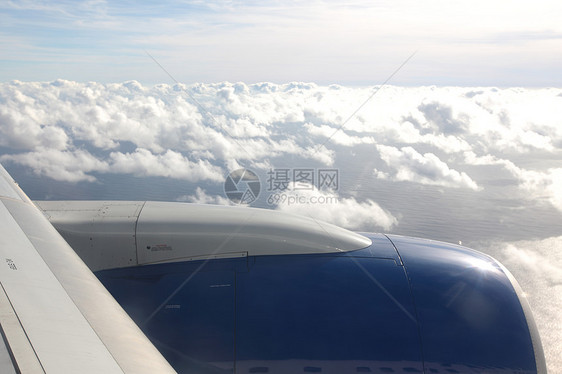 飞机飞行晴天技术涡轮蓝色假期游客运输天堂力量飞机场图片