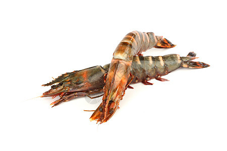 新鲜虾虾动物国王午餐海洋美食餐厅烹饪海鲜油炸甲壳图片