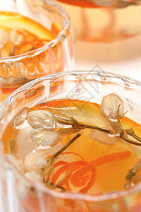白上花岗茶玻璃疗法食物茉莉花液体芳香叶子香气杯子饮料图片