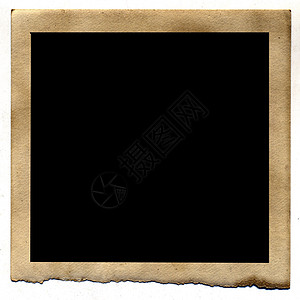 古老的摄影纸 矢量历史纸板照片打印棕褐色风化棕色框架白色专辑图片